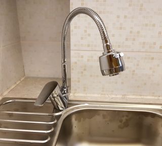 Смеситель для кухонной мойки Rossinka S35-26 Хром