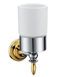 Стакан Melana MLN-820010 хром/золото