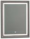 Зеркало с подсветкой Continent Verona ЗЛП25 63см серебро