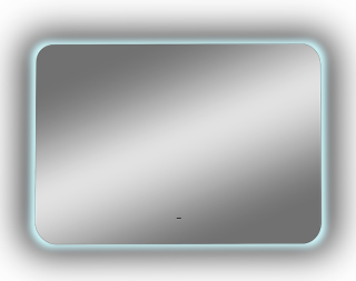 Зеркало с подсветкой Continent Burzhe ЗЛП398 с бесконтактным сенсором 100см