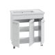 Напольная тумба под раковину Санта Омега 207051 80 см белый