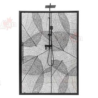Душевая дверь в нишу AvaCan FB 160-180 чёрный