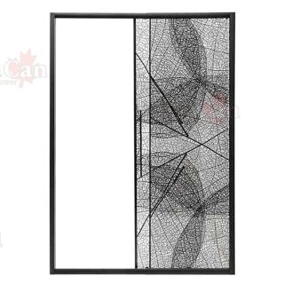 Душевая дверь в нишу AvaCan FB 140-160 чёрный