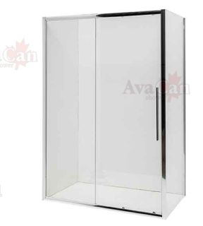 Душевой уголок AvaCan FС 120-140 + SС100 хром