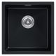 Мойка кухонная Paulmark Lumi LU45-BLM чёрный металлик