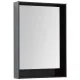 Зеркало с подсветкой Aquanet Милан 306383 60 см чёрный