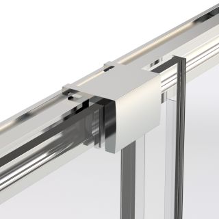 Душевая дверь Vincea Stella VDS-1ST150CLB, 1500, черный, стекло прозрачное