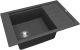 Кухонная мойка Florentina Липси 780 P чёрный
