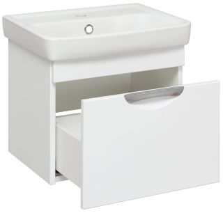 Тумба под раковину Runo  (под умывальник Мини 50) Ибица 50 (00000001046)