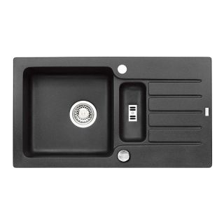 Кухонная мойка Alveus 1089487 Niagara 70 Granital Carbon-G91 78x43.5