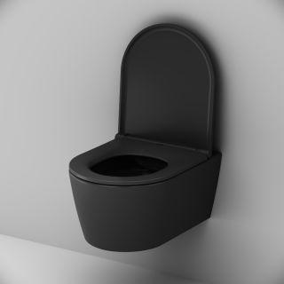 Унитаз подвесной  AM.PM Func C8F1700MBSC FlashClean с сиденьем микролифт