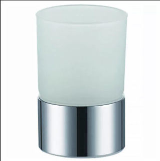 Стакан Azario NESSY AZ-126-C стеклянный настольный