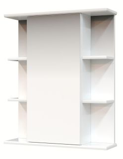 Шкаф-зеркало Onika Глория 205531 55см белый