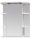 Шкаф-зеркало с подсветкой Onika Глория 206507 правый 65см белый