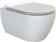 Подвесной унитаз Boheme Bianca белый глянец 963-W