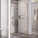 Душевая дверь Ravak Blix Slim BLSDP2-120 X0PMG0C00Z1 профиль Хром стекло Transparent