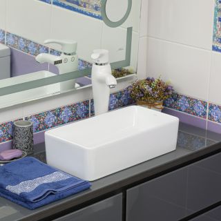 Накладная раковина Melana 320320-805 46см белый