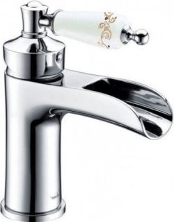 Смеситель для раковины Boheme Vogue хром с c ручкой Provance хром