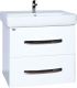 Тумба под раковину Bellezza Рокко 50см белый 00000010059