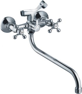 Смеситель для ванны/душа Orange Classic Pro M72-222cr с душевым набором