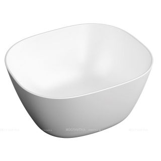 Раковина VitrA Plural 7811B401-0016 высокая, матовая белая