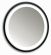 Зеркало Silver Mirrors Манхэттен Лофт 77см чёрный LED-00002428