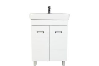 Тумба с раковиной Orange Таис Ta-60TUW+RA белый