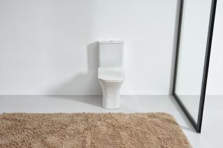 Унитаз-компакт Orange C02-000W безободковый, сиденье с микролифтом