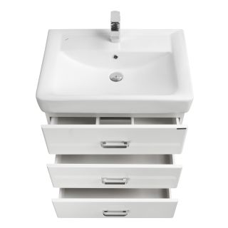 Тумба под раковину Акватон Америна 70см белый 1A169001AM010