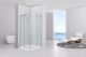 Душевой уголок Black & White Stellar Wind 2028014	80x140 см