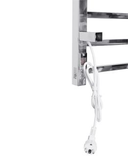 Полотенцесушитель электрический Domoterm Квадро DMT 109-S П10 53x86 BOX EK R хрои