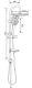 Душевая система Agger Brave A2392200, хром
