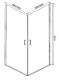 Душевой уголок Orange E04-100TCR без поддона 100х100, стекло прозрачное