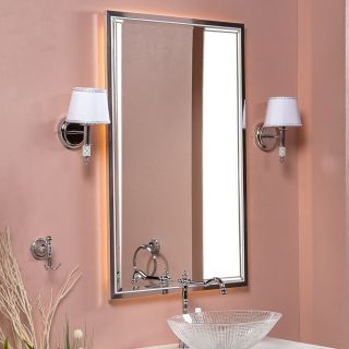 Зеркало Armadi Art Monaco 70см белый/хром 566-WCR