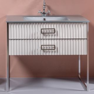 Раковина Armadi Art Monaco 100см серебро 852-100-S