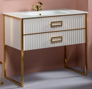 Раковина Armadi Art Monaco 100см белый 852-100-WH