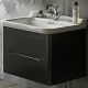 Тумба под раковину Kerasan Waldorf 74 925631 подвесная Nero matt