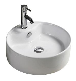 Накладная раковина Melana 7026-805 46см белый