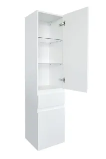 Пенал Jacob Delafon Madeleine EB2069D-J5 петли справа 35 см белый блестящий