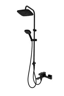 Душевая система Orange M04-944b смеситель с изливом, черный