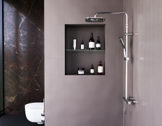 Душевая система Damixa Option DX218092000 с термостатом Хром