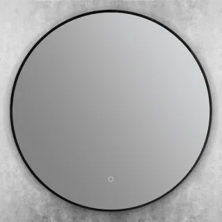 Зеркало с подсветкой ArtMax Sanremo AM-San-700-DS-F-Nero 70 см чёрный