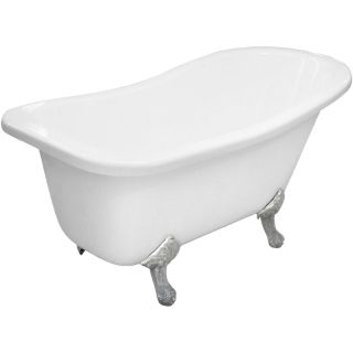 Ванна из литьевого мрамора Эстет Царская ФР-00000685 170x73см белый