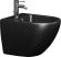 Биде подвесное Ceramica Nova Metropol CN4003MB чёрный матовый