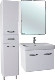 Пенал Bellezza Джела 40см левый белый 00000011253