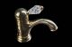 Смеситель для раковины Boheme Crystal золото 281-CRST