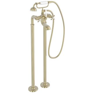 Напольный смеситель для ванны Jacob Delafon Cleo бежевое золото E24314-BGG