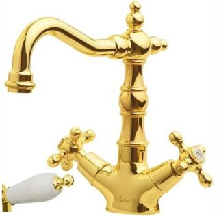 Смеситель для раковины Boheme высокий TRADIZIONALE ORO золото