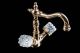Смеситель для раковины Boheme Crystal золото 292-CRST