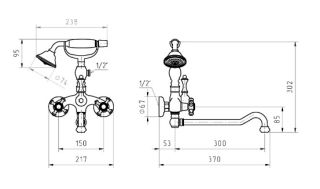 Migliore Prestige 31598 смеситель для ванны золото